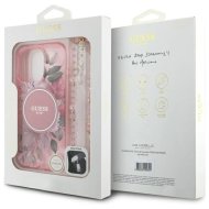 GUESS Flowers Pearl Strap MagSafe iPhone 16 Pro