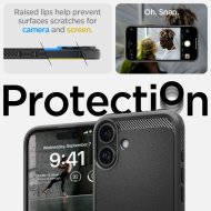 Spigen Rugged Armor MagFit MagSafe iPhone 16 Matte Black