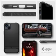 Pouzdro Spigen Rugged Armor MagFit iPhone 14 černé