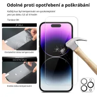 JP Mega Pack Tvrzených skel, iPhone 14 Pro MAX