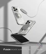 Pouzdro Ringke Fusion Magnetic iPhone 14 Pro Matte Clear