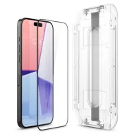 Tvrzené sklo Spigen GLAStR EZ Fit FullCover iPhone 15 černé