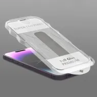 Tvrzené sklo Tel Protect Full Glue Easy-Stick Box iPhone 15