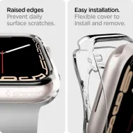 Spigen Liquid Crystal Apple Watch Series 9/8/7 (41mm) crystal clear