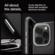 Spigen Enzo Aramid MagFit MagSafe iPhone 16 Pro Black Natural