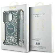 GUESS Flowers Allover Electro Pearl Strap MagSafe iPhone 16 Pro