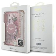 GUESS Flowers Pearl Strap MagSafe iPhone 16