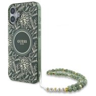 GUESS Flowers Allover Electro Pearl Strap MagSafe iPhone 16