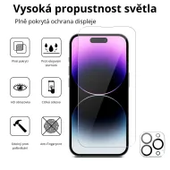 JP Mega Pack Tvrzených skel, iPhone 14 Pro MAX