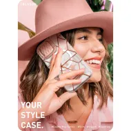 Pouzdro i-Blason Cosmo Mag iPhone 15 Pro - Marble Pink