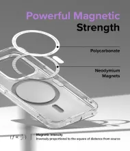 Pouzdro Ringke Fusion Magnetic iPhone 14 Pro Matte Clear