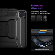 Pouzdro Spigen Rugged Armor Pro na iPad Pro 13" (2024) černé