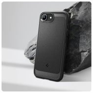 Spigen Rugged Armor MagFit s MagSafe na iPhone 16e Matte Black