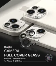 Tvrzené sklo na kameru Ringke Camera Full Cover Glass iPhone 15 Plus / 15 čiré