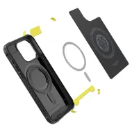 Pouzdro Spigen Rugged Armor MagFit iPhone 15 Pro Matte Black