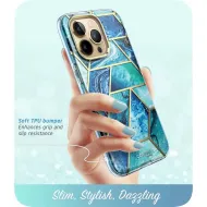 Pouzdro i-Blason Cosmo iPhone 14 Pro Max Ocean Blue