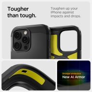 Pouzdro Spigen Tough Armor MagFit MagSafe iPhone 16 Pro Max Black