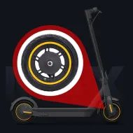 Přední kolo Ninebot by Segway Kickscooter MAX G30/G30E II/G30LE/G30P/G30LP