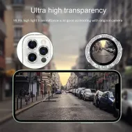 Tvrzené sklo Chief Max HARD DIAMOND Lens Glass iPhone 15 Pro Max / 15 Pro černé