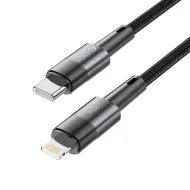 Kabel Tech-Protect UltraBoost YJ-0012 USB-C / Lightning PD20W/3A 2m černý/šedý