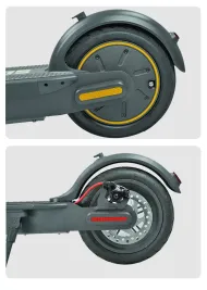 Reflexní nálepky Ninebot Segway Max G30, G30D, G30LP žluté