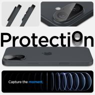 Spigen GLAStR OPTIK 2-Pack: Ochrana fotoaparátu iPhone 16 Plus / 16 black