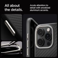 Spigen Enzo Aramid MagFit MagSafe iPhone 16 Pro Max Black Natural