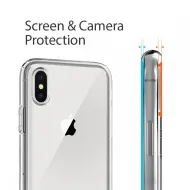 Pouzdro Spigen Liquid Crystal na Apple iPhone Xs/X