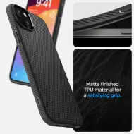 Pouzdro Spigen Liquid Air pro iPhone 15 Plus Matte Black