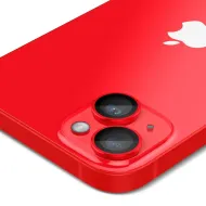 Spigen GLAStR EZ FIT Optik PRO 2-Pack iPhone 14 / 14 Plus / 15 / 15 Plus Red