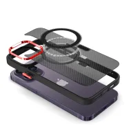 Pouzdro Tel Protect Magnetic Carbon iPhone 15 Plus