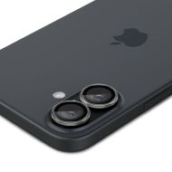 Spigen GLAStR EZ FIT OPTIK Pro 2-Pack: Ochrana fotoaparátu iPhone 16 Plus / 16 čirá