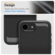 Spigen Rugged Armor MagFit s MagSafe na iPhone 16e Matte Black