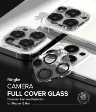 Tvrzené sklo na kameru Ringke Camera Full Cover Glass iPhone 15 Pro čiré