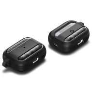 Pouzdro Spigen Rugged Armor Apple AirPods Pro 1/2 černé