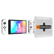 Tvrzené sklo Spigen GLAStR EZ Fit 2-Pack Nintendo Switch OLED čiré