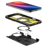 Pouzdro Spigen Tough Armor T (AI) MagFit MagSafe iPhone 16 Pro Max Black