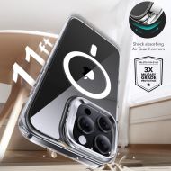 ESR Classic Hybrid KickStand HaloLock SET iPhone 16 Pro Max: Pouzdro a tvrzené sklo