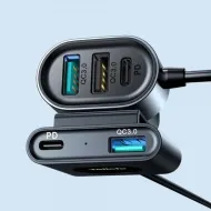 JOYROOM JR-CL05 72W 5 Multi-port (2PD+3QC3.0) Fast Car Charger