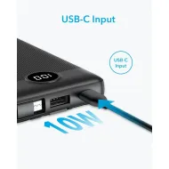 Powerbanka Veger C10 10000mAh (Micro USB + USB-C + Lightning) černá