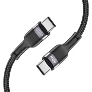 TECH-PROTECT ULTRABOOST Kabel USB TYPE-C / USB-C PD60W/3A 200cm černý