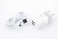 Nabíječka Callme LS12 s micro USB kabelem (2x USB-A, 12W)