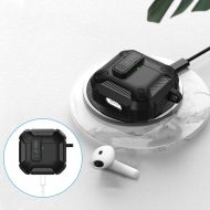 Pouzdro Tech-Protect Carbonox na Apple AirPods 4 černé