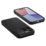 Pouzdro Spigen Optik Armor MagFit iPhone 14 Pro černé