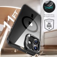 ESR Classic Hybrid KickStand HaloLock SET iPhone 16 Plus: Pouzdro a tvrzené sklo