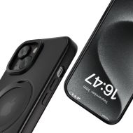 Kryt se stojánkem Tech-Protect MagRing MagSafe iPhone 16e matná černá