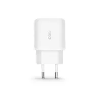 TECH-PROTECT C20W PD20W/QC3.0 2-portová nabíječka + USB-C kabel bílá