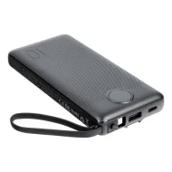 Powerbanka Veger C10 10000mAh (Micro USB + USB-C + Lightning) černá