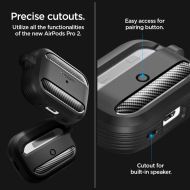 Pouzdro Spigen Rugged Armor Apple AirPods Pro 1/2 černé