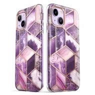 Pouzdro i-Blason Cosmo iPhone 14/13 Marble Purple